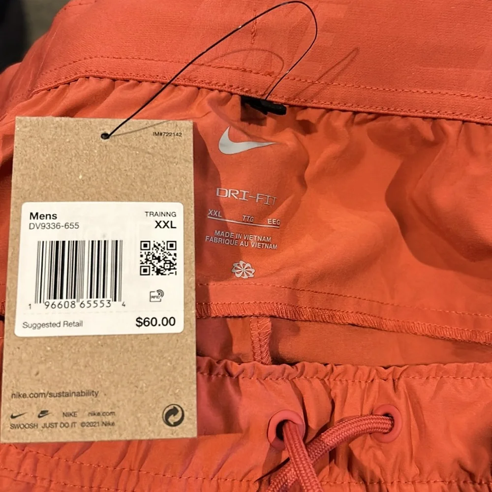 Nike‎ Men’s Size XXL Unlimited Dri-Fit Shorts NWT
